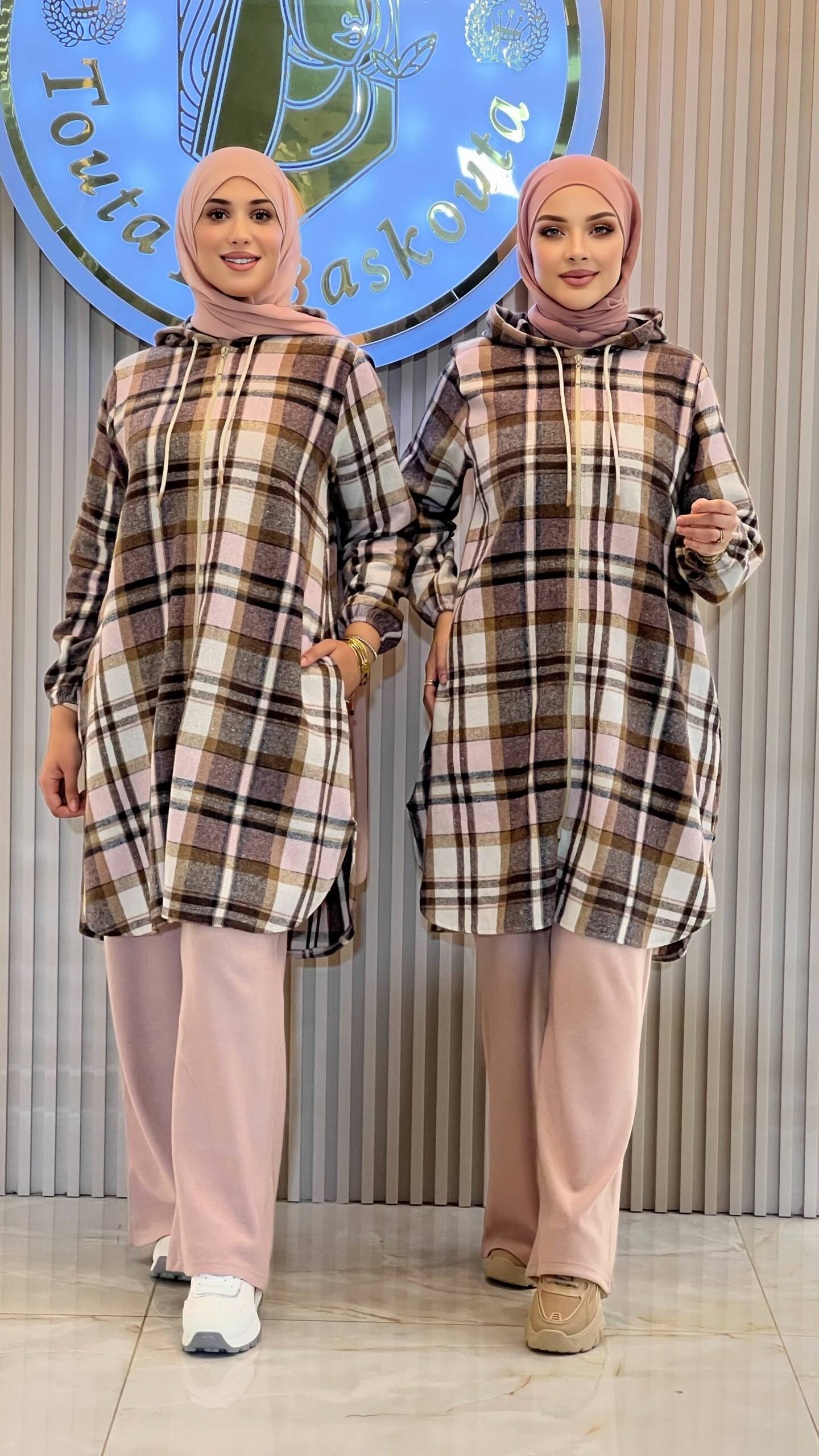 Chemise carreaux cachemire (Folla) – Image 19