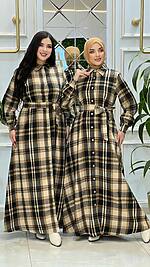 Robe Cachemire à Carreaux : Rimel